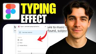 How to Create Realistic Typing Effect in Figma (Tutorial 2026)