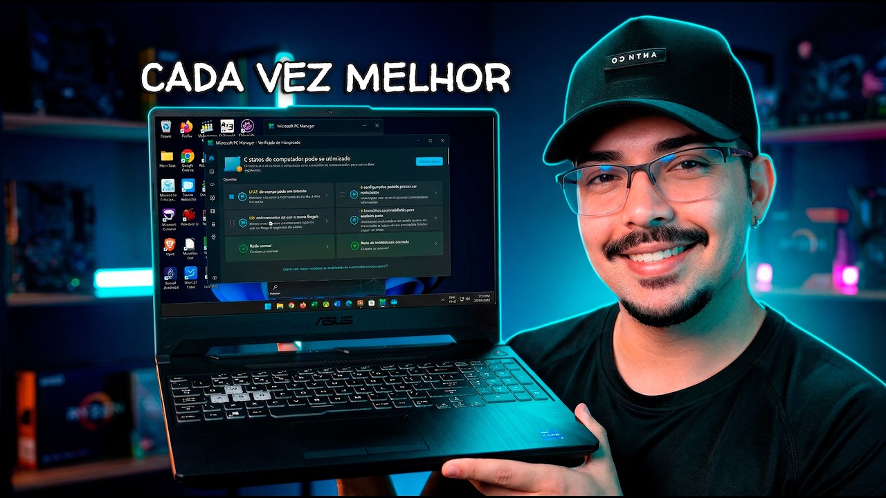 Windows LISO! 😍 Testei o Novo Otimizador Oficial da Microsoft! PC manager 3.20.9.0