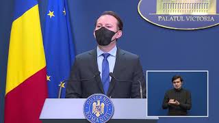 5/05/21: Briefing de presă la finalul ședinței de Guvern