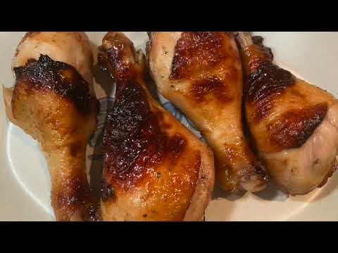 Maple Ginger Roasted Chicken Drumsticks Recipe
