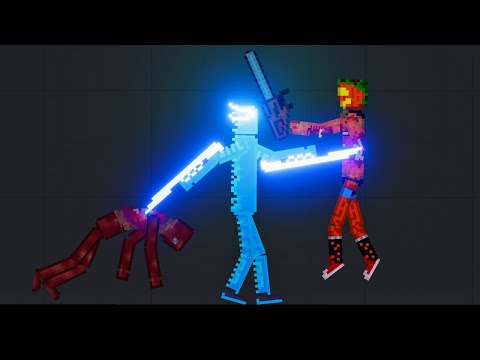 Super Electro Human Attack Humans in People Playground (3)