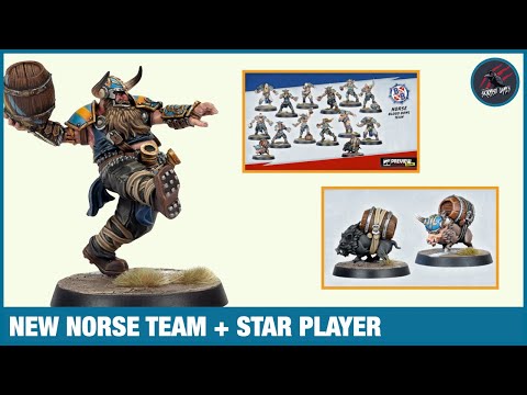 NEW NORSE STAR PLAYER & BLOOD BOWL TEAM! Thorsson Stoutmead Tops Up The Beer Boars Mead!