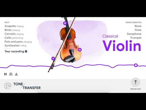 Is Google Magenta's Tone Transfer good? A quick test