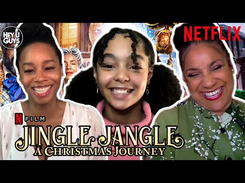Madalen Mills, Anika Noni Rose & Phylicia Rashad on Netflix's Jingle Jangle