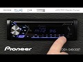 How To - DEH-S4000BT - AM/FM Radio Tuner