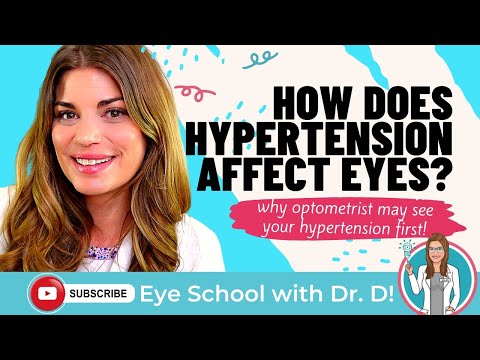 Why your Optometrist may see your high blood pressure first! How does hypertension affect your eyes?