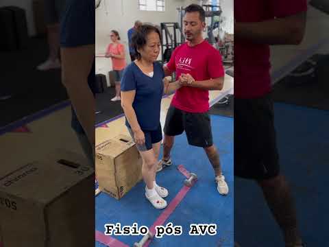 Fisioterapia pós AVC Isquêmico/ treino de Marcha