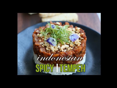 Indonesian Spicy Tempeh - Vegan and Gluten Free