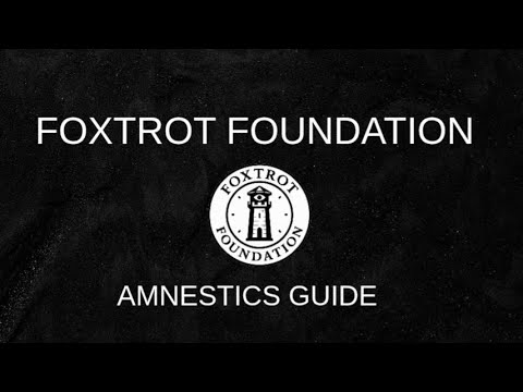 Analog horror:  Foxtrot Foundation Amnestics Guide