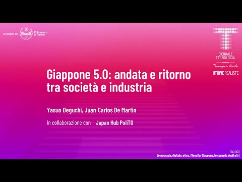 Giappone 5.0: andata e ritorno tra società e industria | Yasuo Deguchi, Juan Carlos De Martin