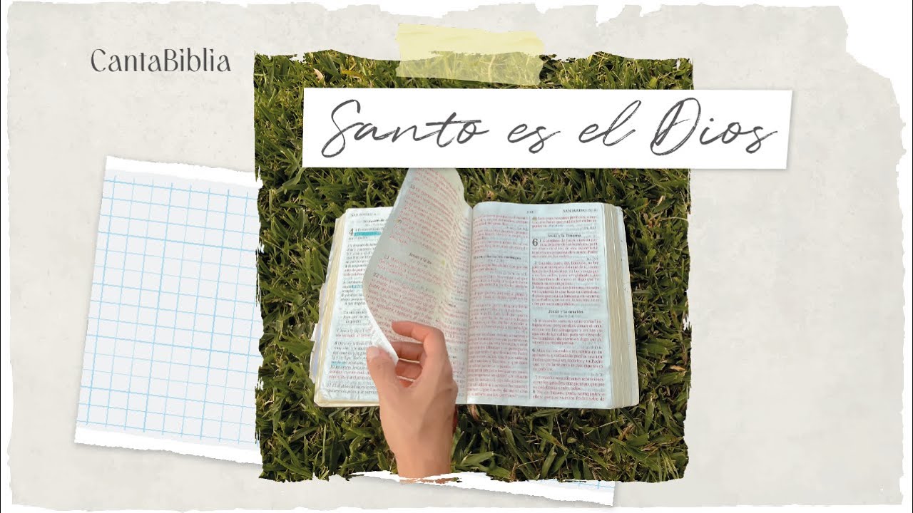 Santo es el Dios - CantaBiblia (Video Lyric)