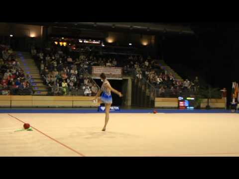 Berlin Masters 2015: Mehrkampf Ball - Katsiaryna Halkina (BLR)