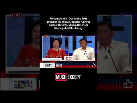 The tandem we never had. PILIPINAS DEBATE 2016 #du30 #news #pdp #fprrd #bringprrdhome #FreeRodrigo
