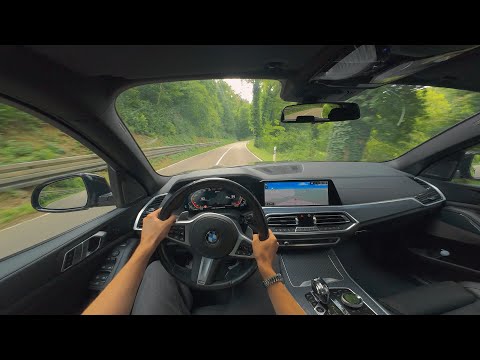 2021 BMW X5 45e xDrive (G05) - POV Driving [4K] *HYBRID BEAST*