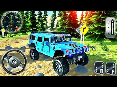 Offroad Hummer Jeep Drive Simulator - Real Eagle 4x4 SUV Hill Mountian Driving - Android GamePlay