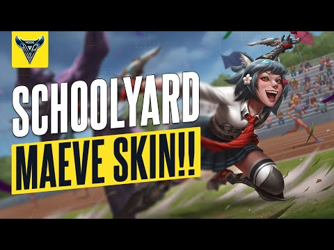 NEW MAEVE SKIN - Schoolyard Maeve | Paladins PTS
