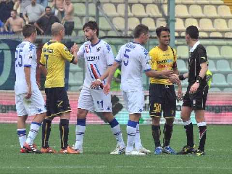 Modena-Sampdoria 0-2. Applausi a fine partita