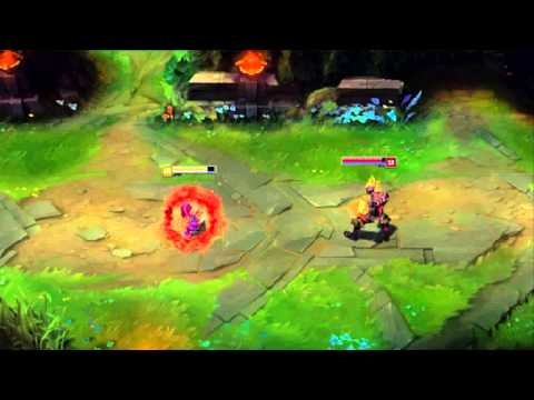 Skill Showcase - Annie - Molten Shield (E)