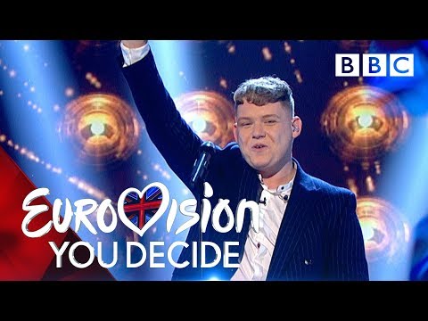 Eurovision 2019 UK entry Michael Rice reprises 'Bigger Than Us' after You Decide victory - BBC