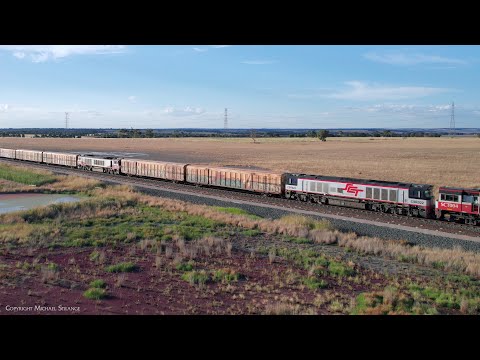 Rare Mid Train Diesel On 5PM9 SCT Mixed Freight Train (8/1/2023) - PoathTV Railways