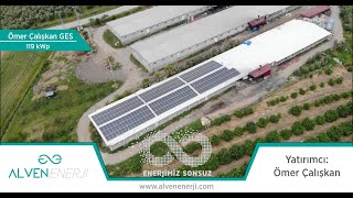 ALVEN ENERJİ - Ömer Çalışkan GES 119 kWp