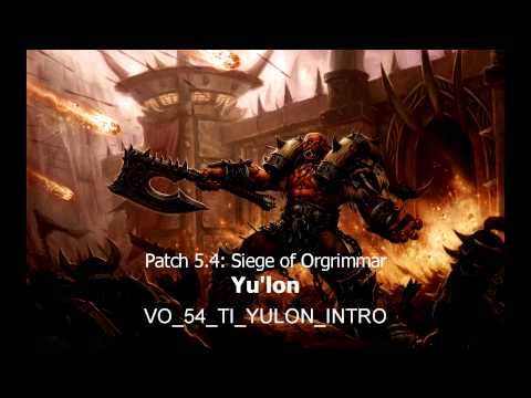 Patch 5.4: Yu'lon Audio