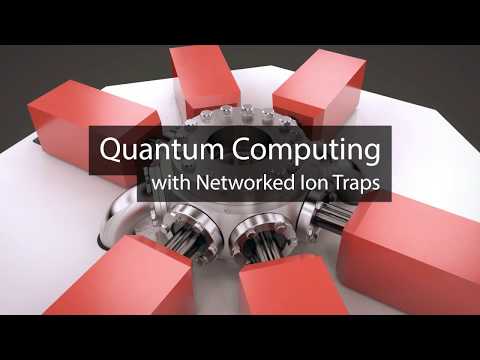 Quantum Computing with Networked Ion Traps