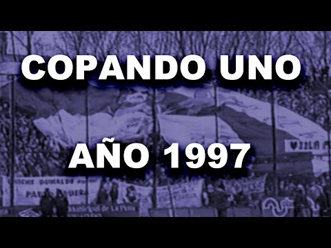 "Recibimiento hinchada de Gimnasia .: Clásico 1997" Barra: La Banda de Fierro 22 &bull; Club: Gimnasia y Esgrima