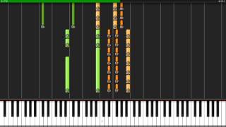 Underground - Ben Folds Five - Synthesia Piano Tutorial