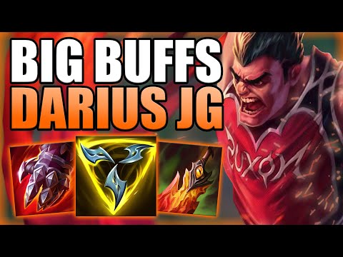 HOW TO PLAY DARIUS JUNGLE & CARRY AFTER THE RECENT BUFFS! - Best Build/Runes Guide League of Legends