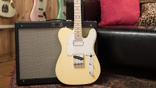 Video thumbnail for Fender American Performer Series Telecaster HS | Demo and Overview with Nicholas Veinoglou by Guitar Center