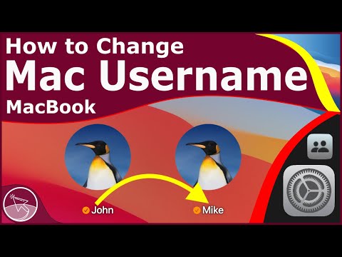 How to Change a Mac User Account Login Username on...