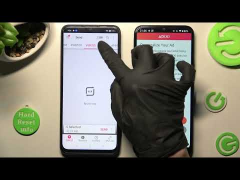 How to Transfer files from Oppo Device to Nokia C21 Plus - Send Anywhere App