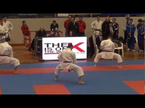 Campeonato de España Senior 2.013 - Final Kata por Equipos Masculino - Madrid Vs Valencia