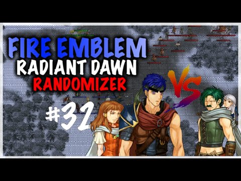 We Finally Collide... Slowly... Like 2 Turtles Jousting...- FE Radiant Dawn Randomizer Part 32!