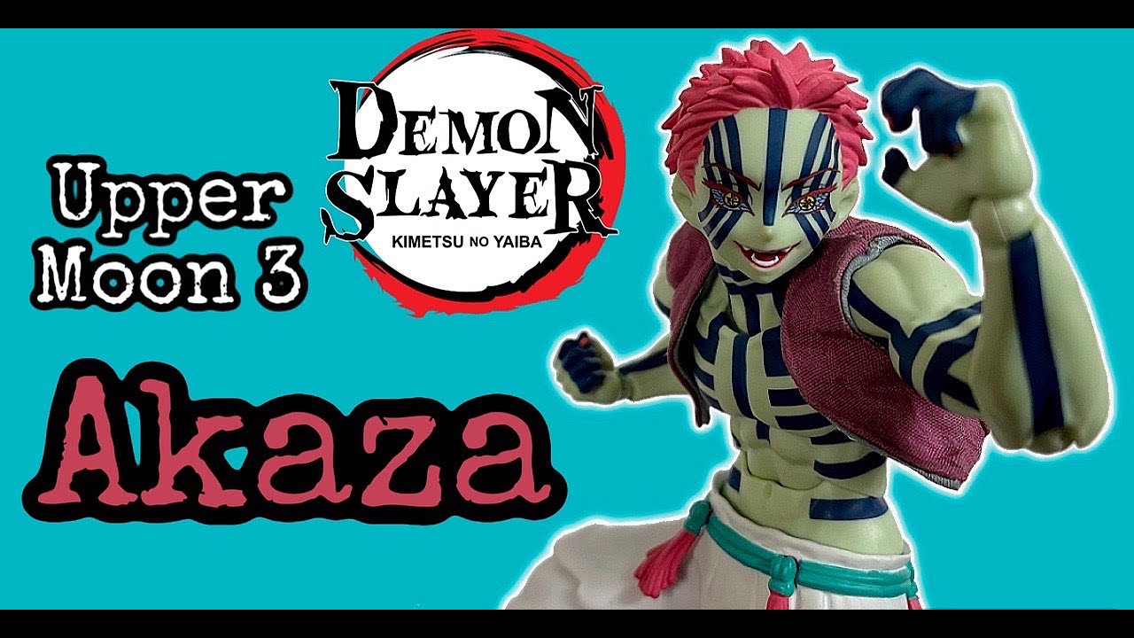 Aniplex Buzzmod Demon Slayer AKAZA Upper Moon 3 Action Figure Review