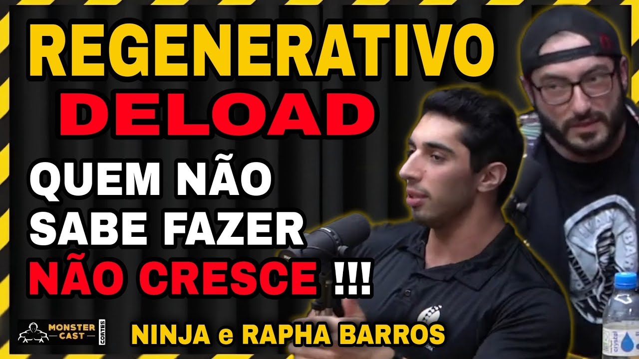 USE O DELOAD CORRETAMENTE ! ( INICIANTE E AVANÇADO ). | NINJA e RAPHA BARROS
