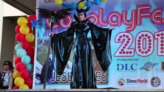 preview picture of video 'Maxinne as Maleficent | Cosplay Fest 2014'