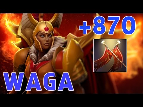Waga Legion Commander - 870 Duel Damage - Dota 2 7.00