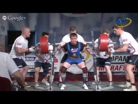 Sorokin Alexey total 917,5kg@83kg, EC 2015