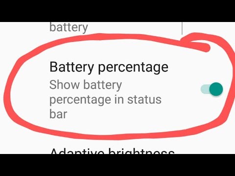 How to Show Battery Indicator in Percentage on LG Google Nexus | Battery Percentage Show in Android