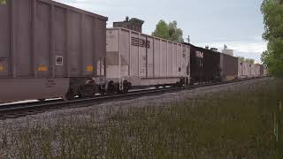 Trainz Railroad Simulator 2019 -  NS 812 Coal Train NB