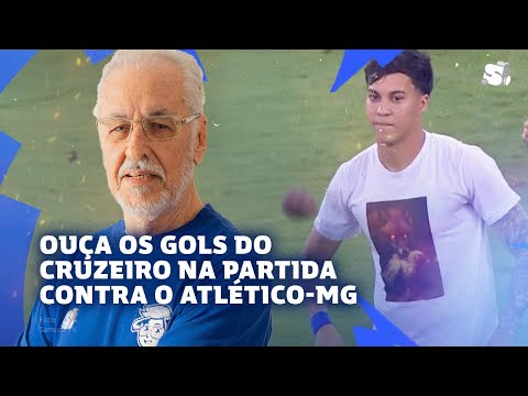 OS GOLS DA CLASSIFICAÇÃO DO CRUZEIRO CONTRA O ATLÉTICO NA VOZ DE ALBERTO RODRIGUES
