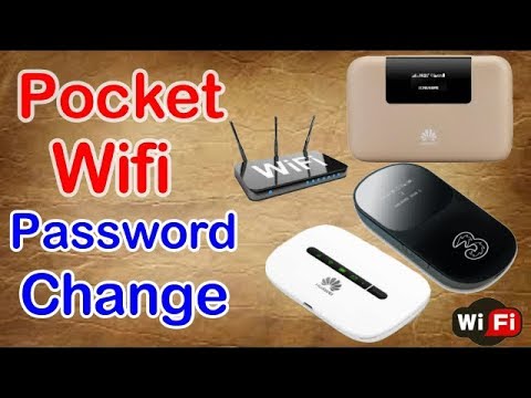 how to change pocket wifi password from phone with app very easily