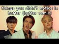 Bts Things You Didn T Notice In Butter Hotter Remix Mv