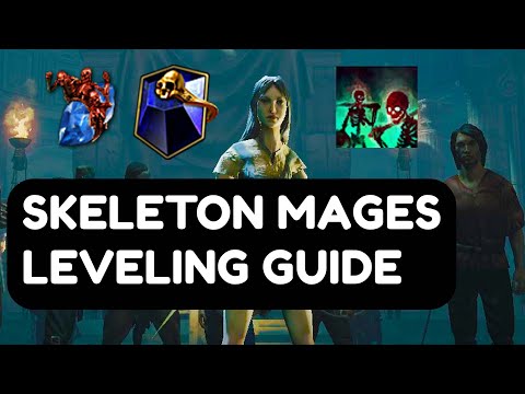 Skeleton Mages Necromancer League Starter Leveling Guide [Path of Exile 3.18]