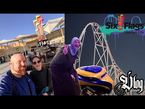 Der neue Rekord FREIZEITPARK - Six Flags Qiddiya City / مدينة سيكس فلاغز القدية - VLOG