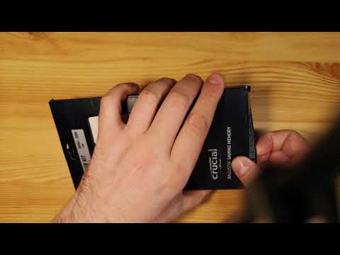 CRUCIAL Ballistix Arbeitsspeicher 16 GB DDR4 UNBOXING