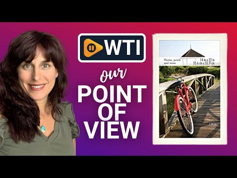 MCS Museum Poster Frame White Woodgrain - WTI product video review