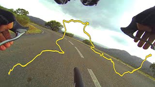 preview picture of video 'High Speed Downhill - Sant Pere de Rodes to Vilajuiga with GoPro Hero 3'